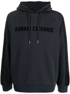 Armani Exchange худи с логотипом