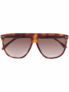 Isabel Marant Eyewear солнцезащитные очки в массивной оправе