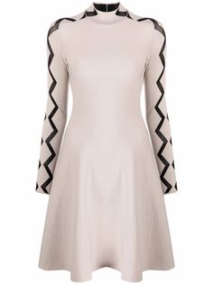 Emporio Armani платье миди с длинными рукавами