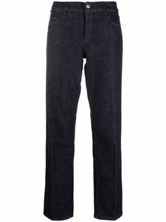 Emporio Armani прямые джинсы средней посадки