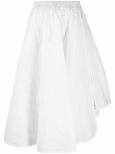 Y-3 юбка миди с асимметричным подолом