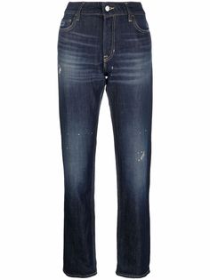 Emporio Armani прямые джинсы средней посадки