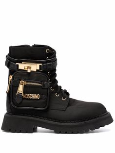 Moschino ботинки с карманом