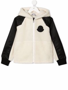 Moncler Enfant бомбер с капюшоном