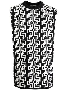 Comme Des Garçons Homme Plus жилет с узором