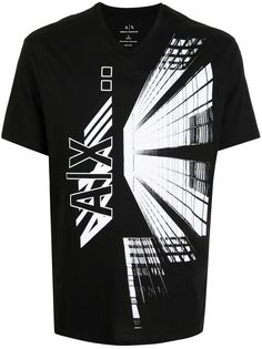 Armani Exchange футболка с логотипом