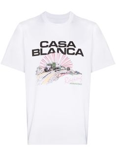 Casablanca футболка Racing Shell