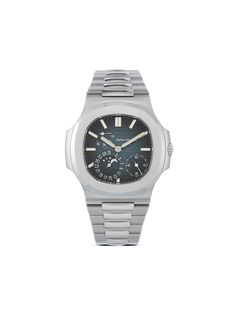 Patek Philippe наручные часы Nautilus Power Reserve Moon Phases pre-owned 40 мм 2021-го года