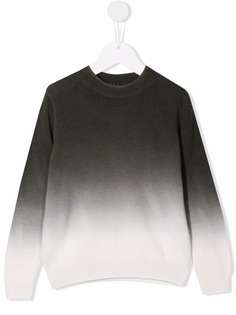 Il Gufo шерстяной джемпер с эффектом градиента