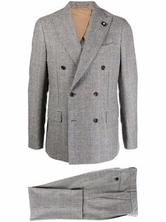 Lardini костюм-двойка с двубортным пиджаком