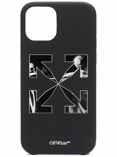 Off-White чехол для iPhone 12/12 Pro с логотипом Caravaggio Arrows