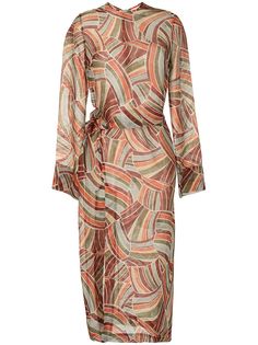 Rachel Gilbert платье с абстрактным принтом