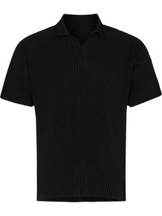 Homme Plissé Issey Miyake плиссированная рубашка поло