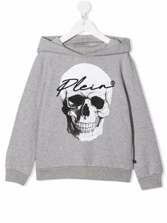 Philipp Plein Junior худи с принтом Skull