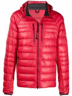 Canada Goose пуховик с нашивкой-логотипом