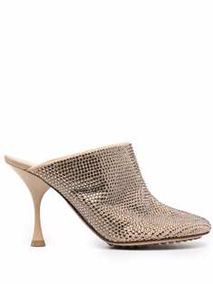 Bottega Veneta декорированные мюли Dot Sock 90
