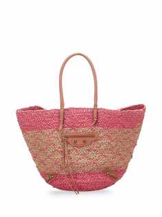Balenciaga Pre-Owned плетеная сумка-тоут Panier