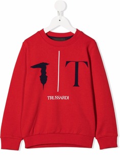TRUSSARDI JUNIOR толстовка с логотипом