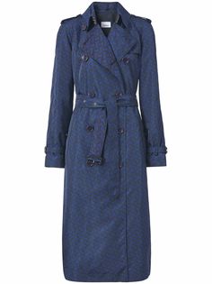 Burberry тренч с монограммой TB