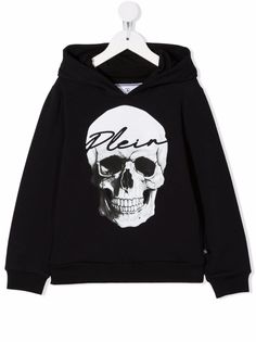 Philipp Plein Junior худи с принтом Skull