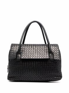 Bottega Veneta Pre-Owned сумка-тоут с плетением Intrecciato