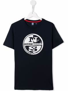 North Sails Kids футболка с логотипом