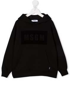 MSGM Kids худи с логотипом