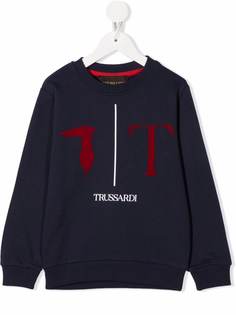 TRUSSARDI JUNIOR толстовка с логотипом