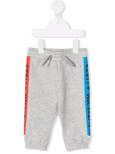 Stella McCartney Kids спортивные брюки с логотипом
