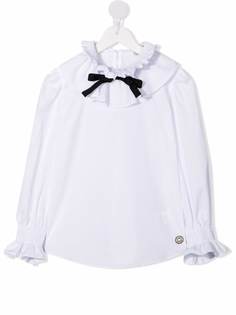 ELIE SAAB JUNIOR блузка с оборками