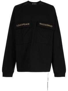 Mastermind World топ с длинными рукавами и карманом