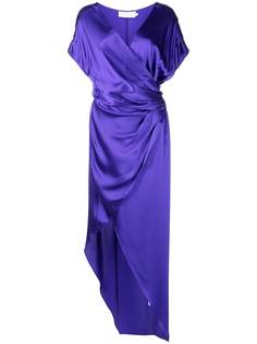 Michelle Mason шелковое платье с запахом