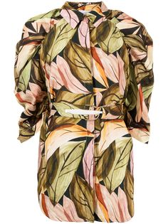 Acler блузка Ridgeway с объемными рукавами и цветочным принтом