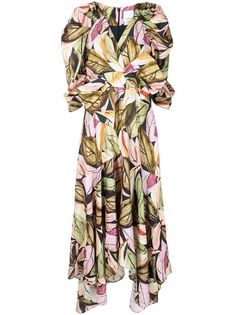 Acler креповое платье Ellis с цветочным принтом