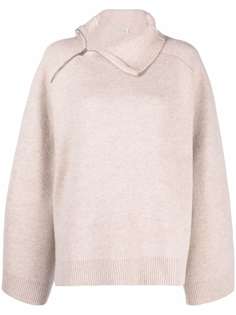 Totême джемпер асимметричного кроя Toteme