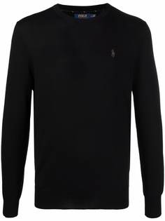 Polo Ralph Lauren шерстяной джемпер с вышивкой Polo Pony