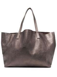 Kurt Geiger London сумка-тоут с эффектом металлик
