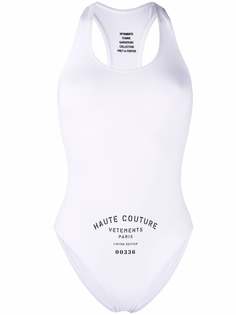 VETEMENTS боди Haute Couture
