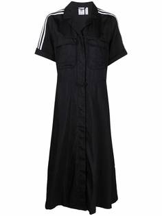 adidas платье миди с короткими рукавами