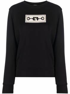 Elisabetta Franchi джемпер с нашивкой-логотипом