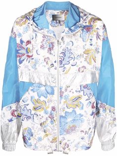 Isabel Marant куртка-бомбер с цветочным узором