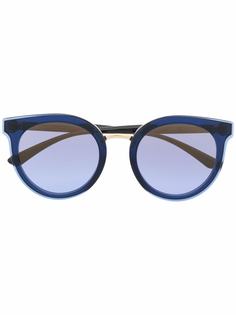 Dolce & Gabbana Eyewear солнцезащитные очки в круглой оправе