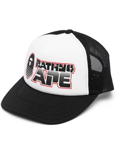 A BATHING APE® кепка с графичным принтом Bape