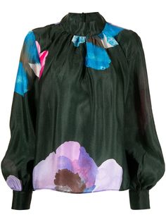 Stine Goya блузка Eddy с цветочным принтом