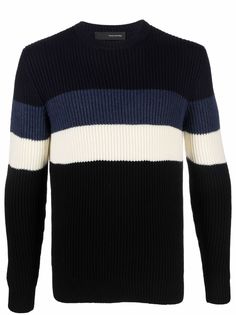 Tagliatore джемпер в горизонтальную полоску