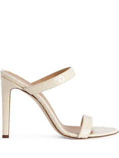 Giuseppe Zanotti босоножки Calista с тиснением под кожу змеи