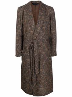 Pierre Cardin Pre-Owned легкое пальто 1980-х годов с принтом пейсли
