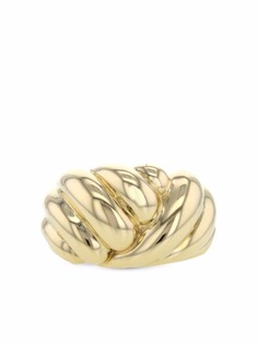 Chaumet кольцо Godronné 1980-х годов из желтого золота