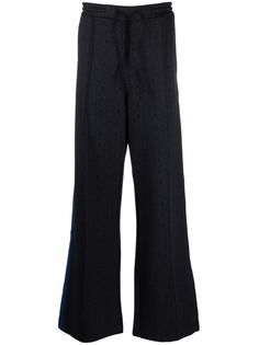 LANVIN жаккардовые спортивные брюки JL Maze