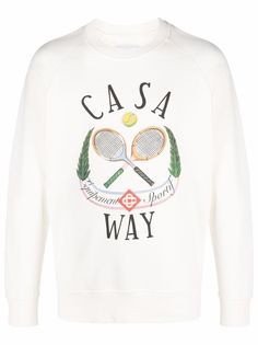 Casablanca футболка Tennis Club с круглым вырезом